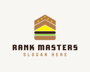 Sergeant Rank Burger logo design