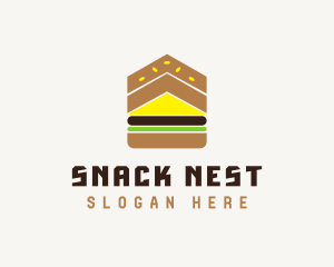 Sergeant Rank Burger logo design