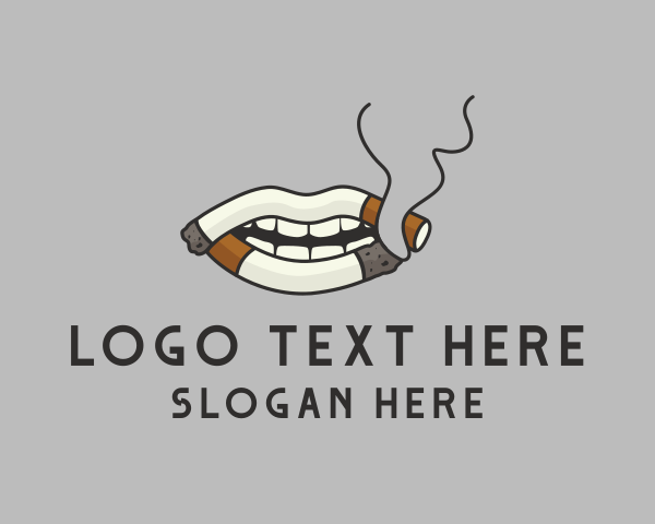 Smoking logo example 1