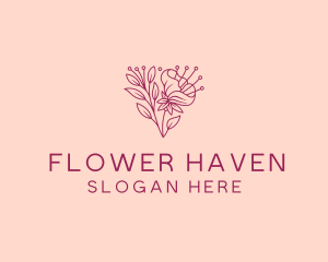 Daffodil Flower Blooming logo