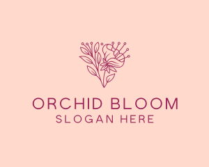 Daffodil Flower Blooming logo