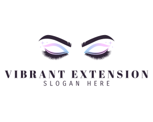 Beauty Eyelashes Salon logo design