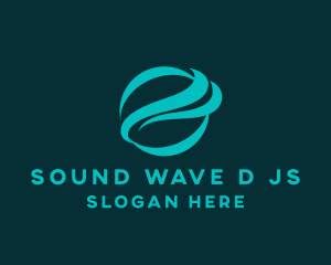 Creative Wave Planet logo design