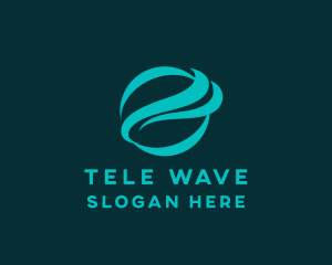 Creative Wave Planet logo design