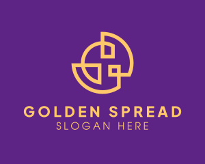 Golden Luxurious Letter G logo design