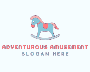 Nursery Horse Toy logo design