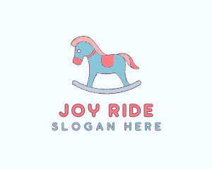 Nursery Horse Toy logo design