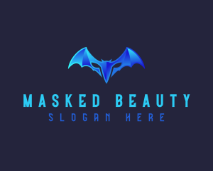 Superhero Bat Mask logo design