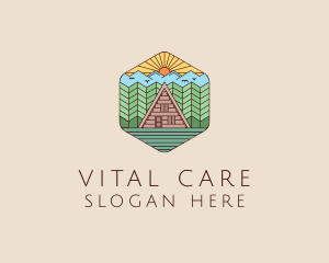 Rural Cabin Villa Logo