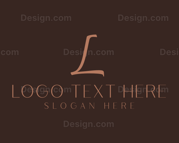 Luxury Script Business Logo