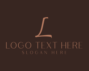 Luxury Script Business logo