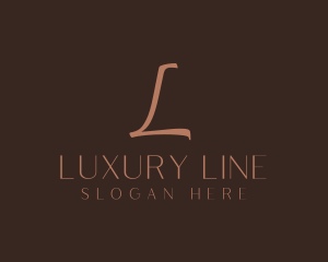 Luxury Script Business logo design