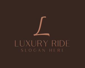 Luxury Script Business logo design