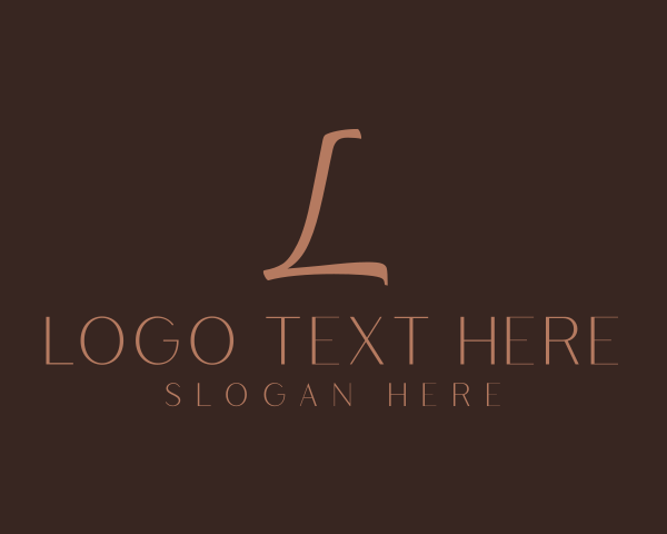 Script logo example 4
