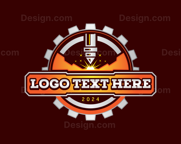 Industrial Laser Gear Logo