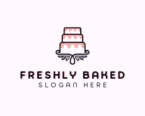 Pastry Cake Dessert logo design