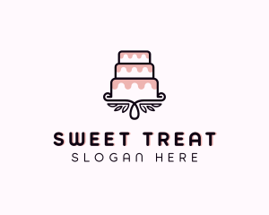 Pastry Cake Dessert logo design