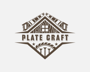 Handsaw Carpenter Repair logo design