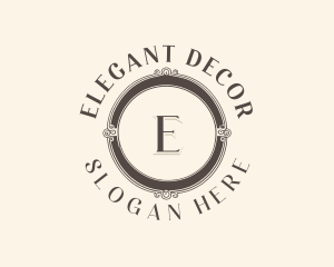 Elegant Wedding Styling logo design