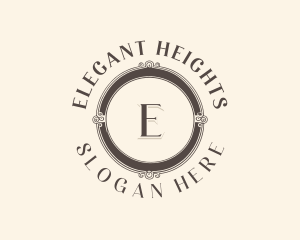 Elegant Wedding Styling logo design