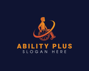 Medical Disability Wheelchair logo