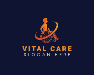 Medical Disability Wheelchair logo