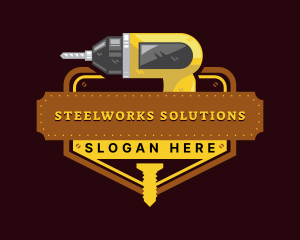 Industrial Drill Tool logo