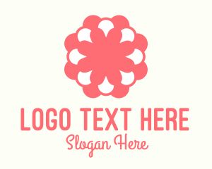 Pink Flower Florist  logo