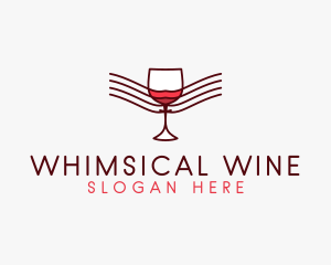 Liquor Winery Bistro logo design