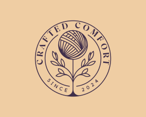 Crochet Knitting Yarn logo