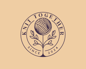 Crochet Knitting Yarn logo
