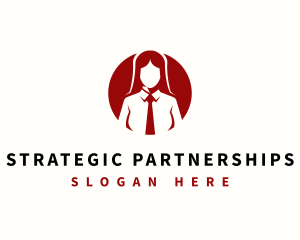 Professional Female Manager logo