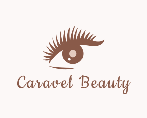 Lady Beauty Eyelash logo design