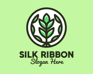 Organic Farming Emblem logo design