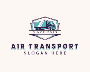 Truck Vehicle Transportation logo design