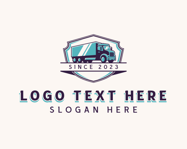 Truck Vehicle Transportation logo