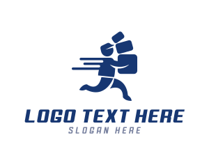 Delivery Man Parcel logo