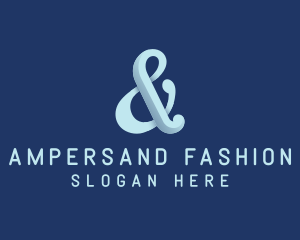 Upscale Business Ampersand logo design