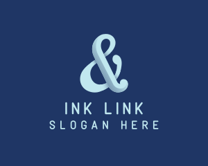 Upscale Business Ampersand logo design