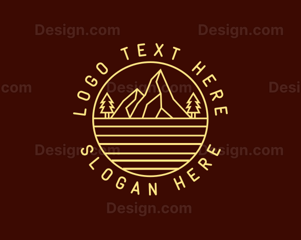 Outdoor Mountain Travel Logo