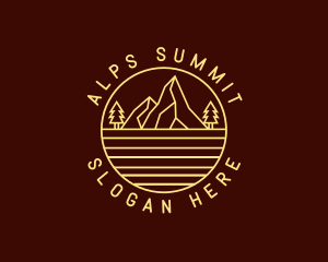 Outdoor Mountain Travel logo design