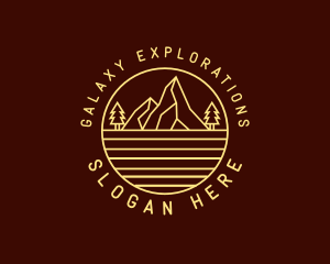 Outdoor Mountain Travel logo design