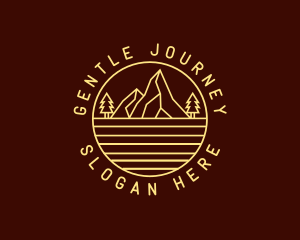 Outdoor Mountain Travel logo design