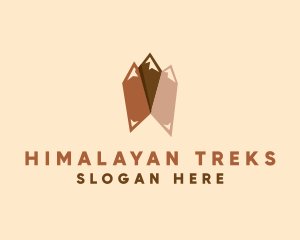 Outdoor Mountain Trek logo design