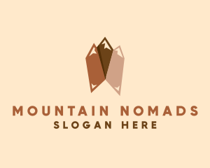 Outdoor Mountain Trek logo design