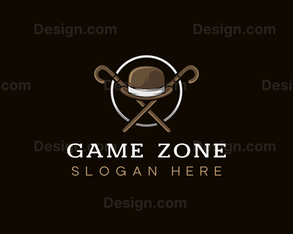 Cane Bowler Hat Logo