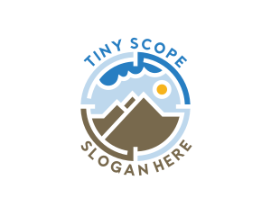 Mountain Sky Hiking logo design