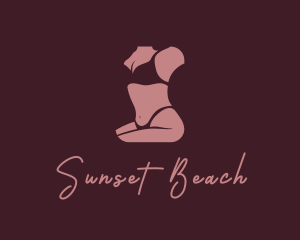 Sexy Bikini Woman logo design