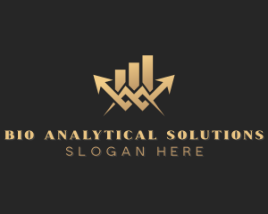 Arrow Finance Analytics logo design