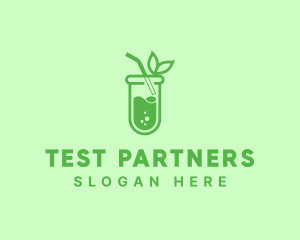 Test Tube Organic Drink logo